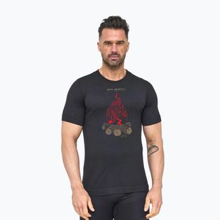 Футболка термічна чоловіча Brubeck Outdoor Wool Pro чорний