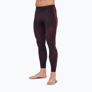 Штани термоактивні чоловічі Brubeck Dry black/red