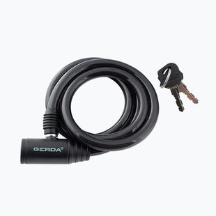 Велосипедний замок GERDA FLEX 1000/10K чорний