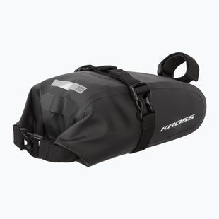 Сумка велосипедна під сідло KROSS Aqua Stop Saddle Bag 1,5 л чорний