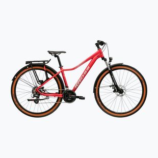 Велосипед гірський жіночий KROSS Lea X200 Eq W 29 рожевий/срібний/матовий