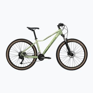 Велосипед гірський жіночий KROSS Lea X200 W 27.5 зелений/зелений/матовий