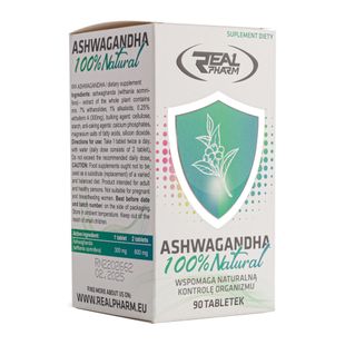 Ashwaganda 100% Real Pharm 90 таблеток 707437