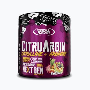 Цитрулін Real Pharm CitruArgin + аргінін 300г лимон 714848