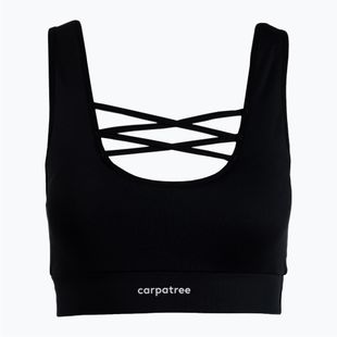 Бюстгальтер для фітнесу Carpatree Cross String Sports чорний C-CSSB