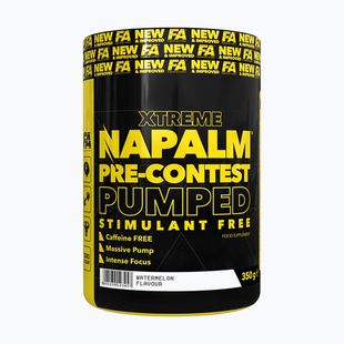 Передтренінговий комплекс Fitness Authority Napalm Pre-Contest Pumped Stimulant Free 350 г sour watermelon