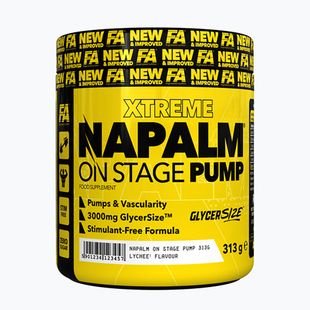 Передтренувальний комплекс Fitness Authority Napalm On Stage Pump 313 g mango/lemon