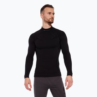 Лонгслів термічний чоловічий Brubeck Extreme Merino чорний