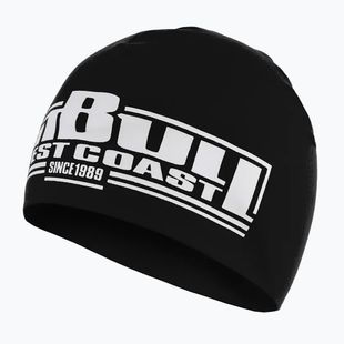 Pitbull West Coast Beanie Classic Boxing зимова шапка чорна/біла