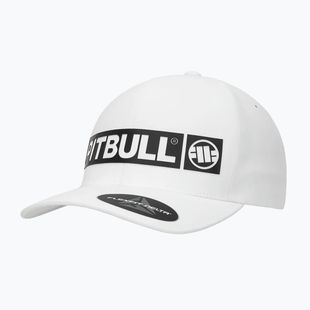 Кепка Pitbull Snapback ,,Hilltop" Stretch Fitted white
