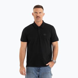 Футболка поло чоловіча Pitbull West Coast Polo Pique Regular black