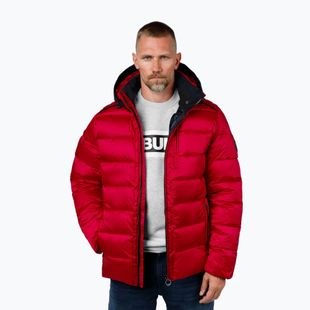 Куртка зимова чоловіча Pitbull Barles Ribstop Padded Hooded red