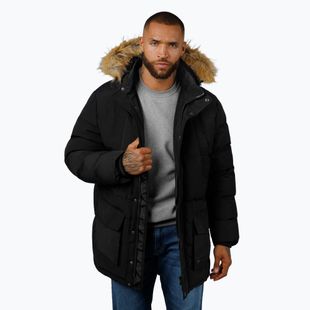 Куртка чоловіча Pitbull Forest Hooded Parka black