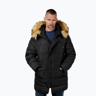 Куртка зимова чоловіча Pitbull Kingston 2 Parka black