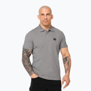 Футболка поло чоловіча Pitbull Polo Jersey Small Logo grey