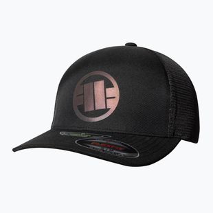 Кепка Pitbull Mesh Full Cap Logo Iridescent Flexfit black
