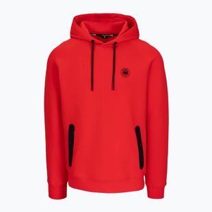 Кофта чоловіча Pitbull Dogwood Hooded Sweatshirt fluo/red