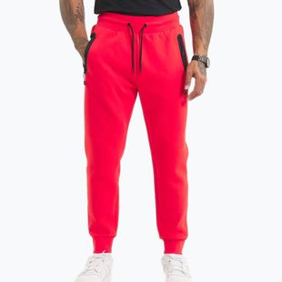 Штани чоловічі Pitbull Dogwood Track Pants fluo/red
