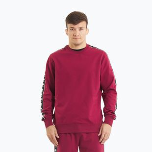 Кофта чоловіча Pitbull Tape Nugget Crewneck Sweatshirt burgundy