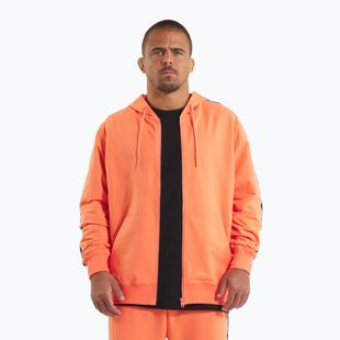 Кофта чоловіча Pitbull Tape Nugget Hooded Zip Sweatshirt bright salmon