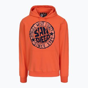 Кофта Pitbull San Diego Sun Hooded Sweatshirt bright salmon