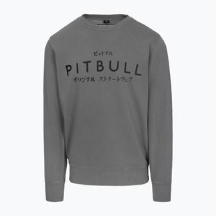 Кофта чоловіча Pitbull Mt Fuji Crewneck Sweatshirt washed grey