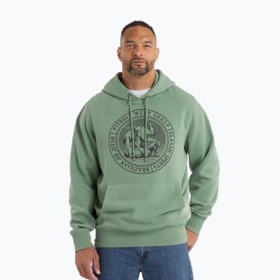 Кофта чоловіча Pitbull Vintage Bjj Hooded Sweatshirt washed green