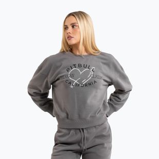 Кофта жіноча Pitbull Manzanita Heart Crewneck Sweatshirt washed grey