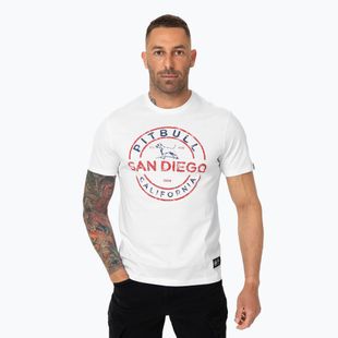 Футболка чоловіча Pitbull San Diego Ins. white/blue