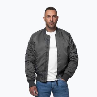 Куртка чоловіча Pitbull Hacket Washed Bomber graphite