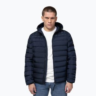 Куртка зимова чоловіча Pitbull Foothill Hooded Padded dark navy