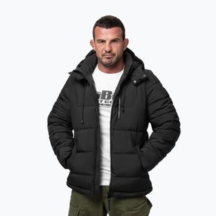 Куртка зимова чоловіча Pitbull Piedmont Quilted Hooded black
