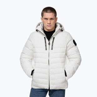 Куртка зимова чоловіча Pitbull Crestline Padded Hooded off white