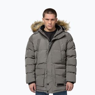 Куртка зимова чоловіча Pitbull Forest Hooded Parka taupe