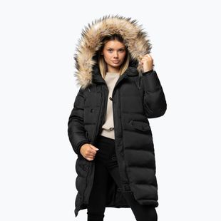 Куртка зимова жіноча Pitbull Queenston Padded Hooded black