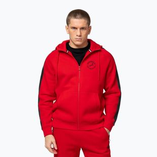 Кофта чоловіча Pitbull San Diego Ca Hooded Zip red