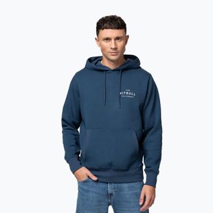 Кофта чоловіча Pitbull Sampson Hooded Sweatshirt petrol blue