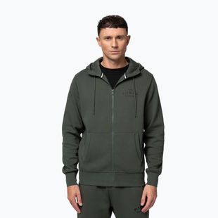 Кофта чоловіча Pitbull Sampson Hooded Zip Sweatshirt old green