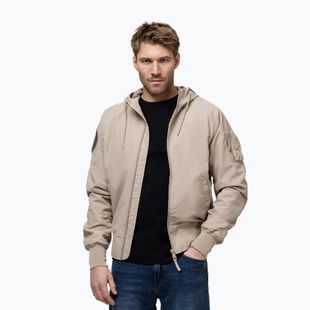 Куртка чоловіча Pitbull Hooper Hooded sand