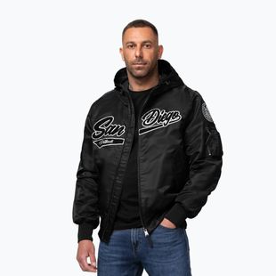 Куртка чоловіча Pitbull Aero Flight Hooded black