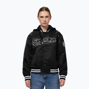 Куртка жіноча Pitbull Angela San Diego Hooded Varsity black
