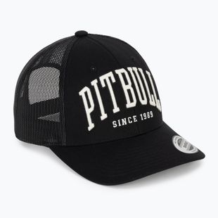 Кепка чоловіча Pitbull Mesh "Pitbull Norton" Trucker Low Profile black/black