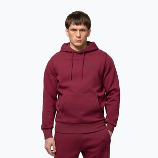 Кофта чоловіча Pitbull Sampson Hooded Sweatshirt burgundy