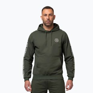 Кофта чоловіча Pitbull Tape Parker Hooded old green