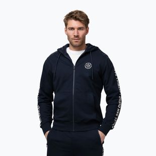 Кофта чоловіча Pitbull Tape Parker Hooded Zip dark navy
