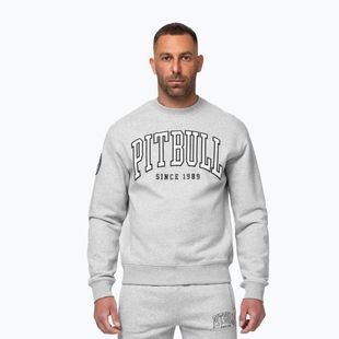 Кофта чоловіча Pitbull Badger Crewneck grey/melange