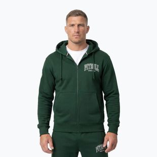 Кофта чоловіча Pitbull Badger Hooded Zip hunter/green
