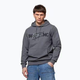 Кофта чоловіча Pitbull MC Sweatshirt Hooded graphite