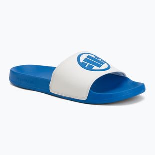 Шльопанці чоловічі Pitbull Imperial Blue logo