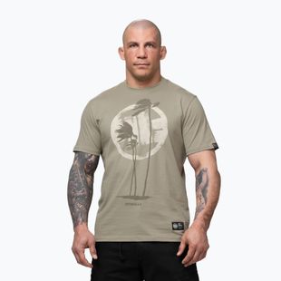 Футболка чоловіча Pitbull Palms light grey harbour